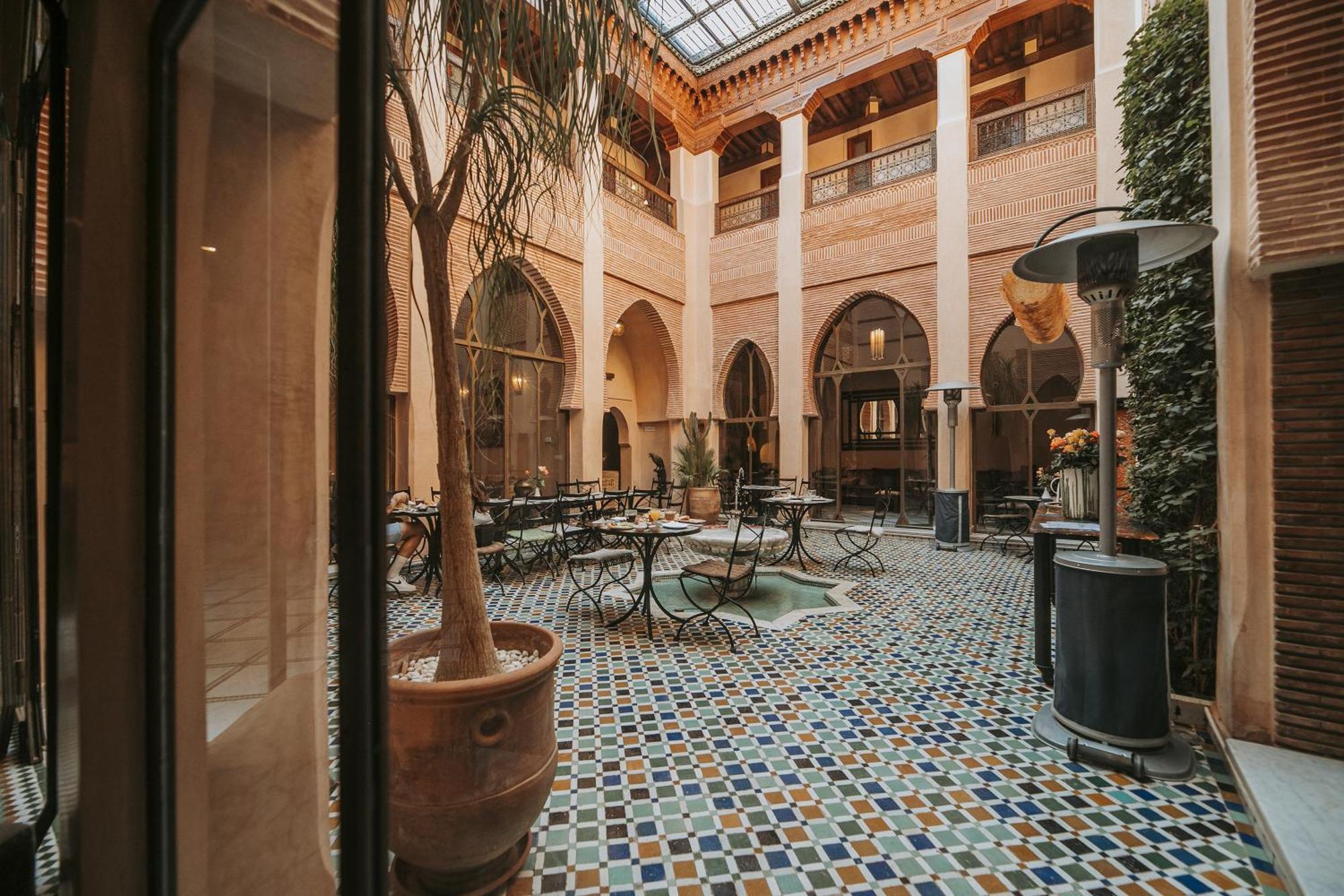 Riad Le Perroquet Bleu Suites & Spa Marrakesh Exterior foto