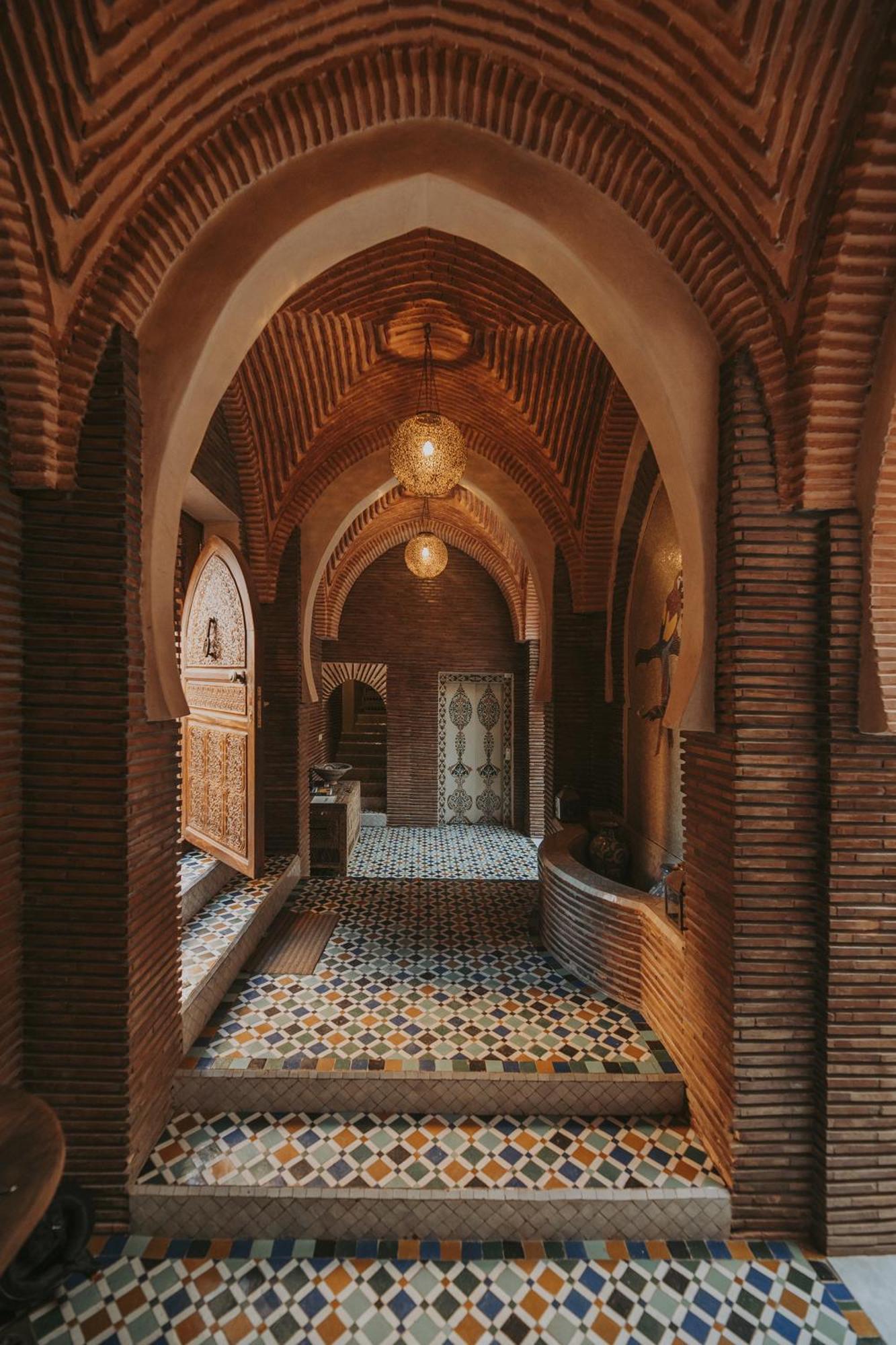 Riad Le Perroquet Bleu Suites & Spa Marrakesh Exterior foto