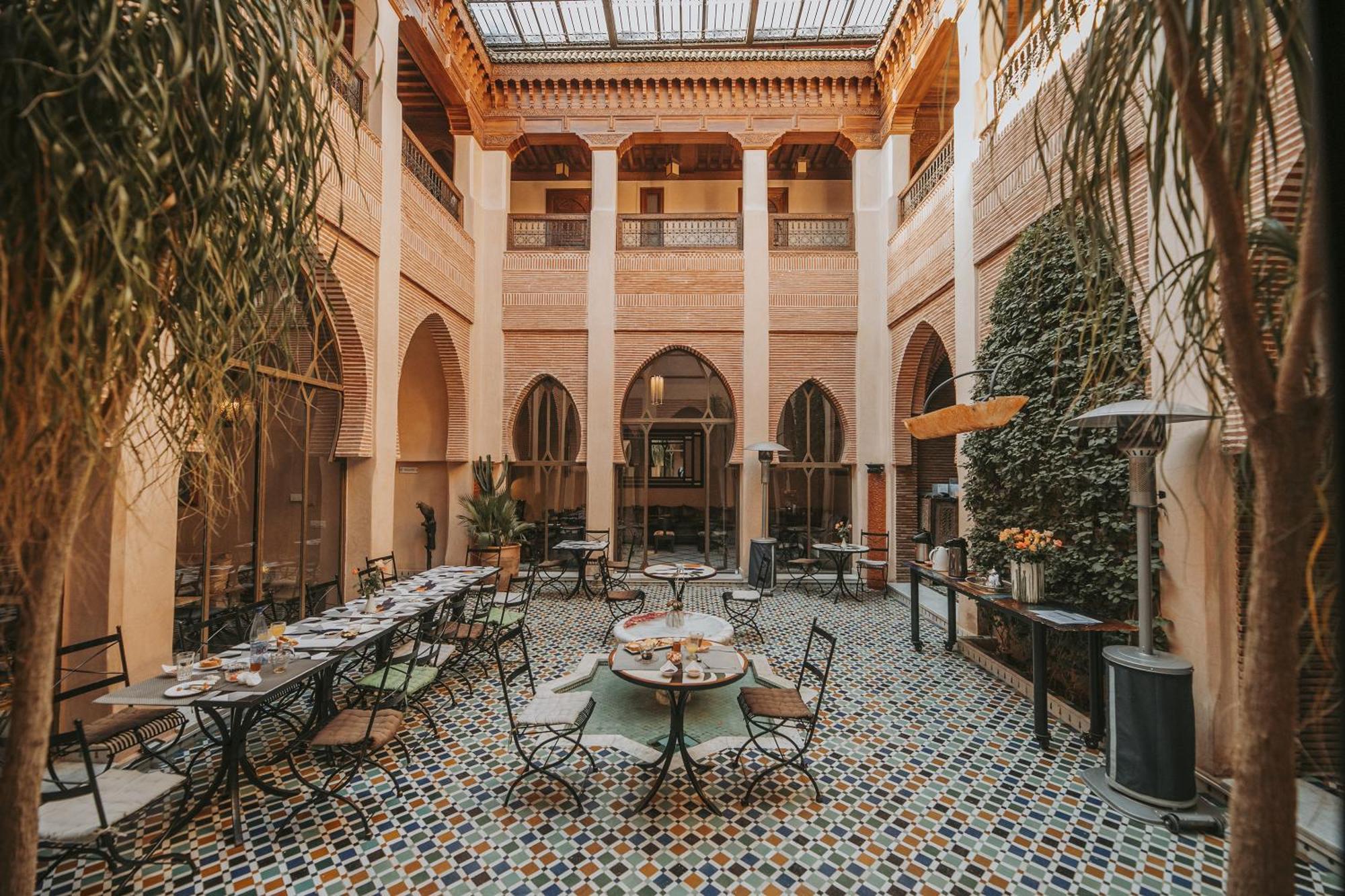 Riad Le Perroquet Bleu Suites & Spa Marrakesh Exterior foto