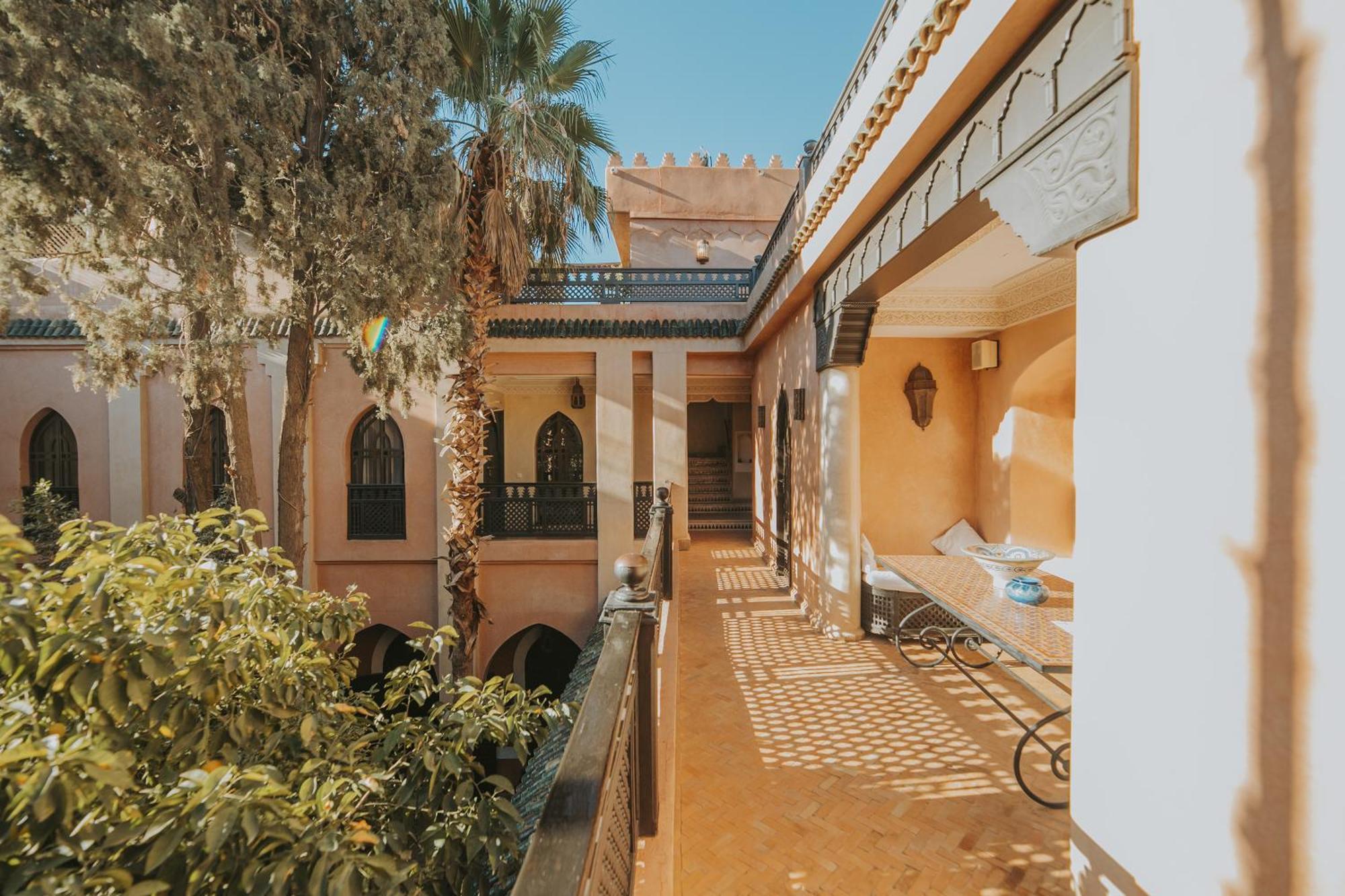 Riad Le Perroquet Bleu Suites & Spa Marrakesh Exterior foto